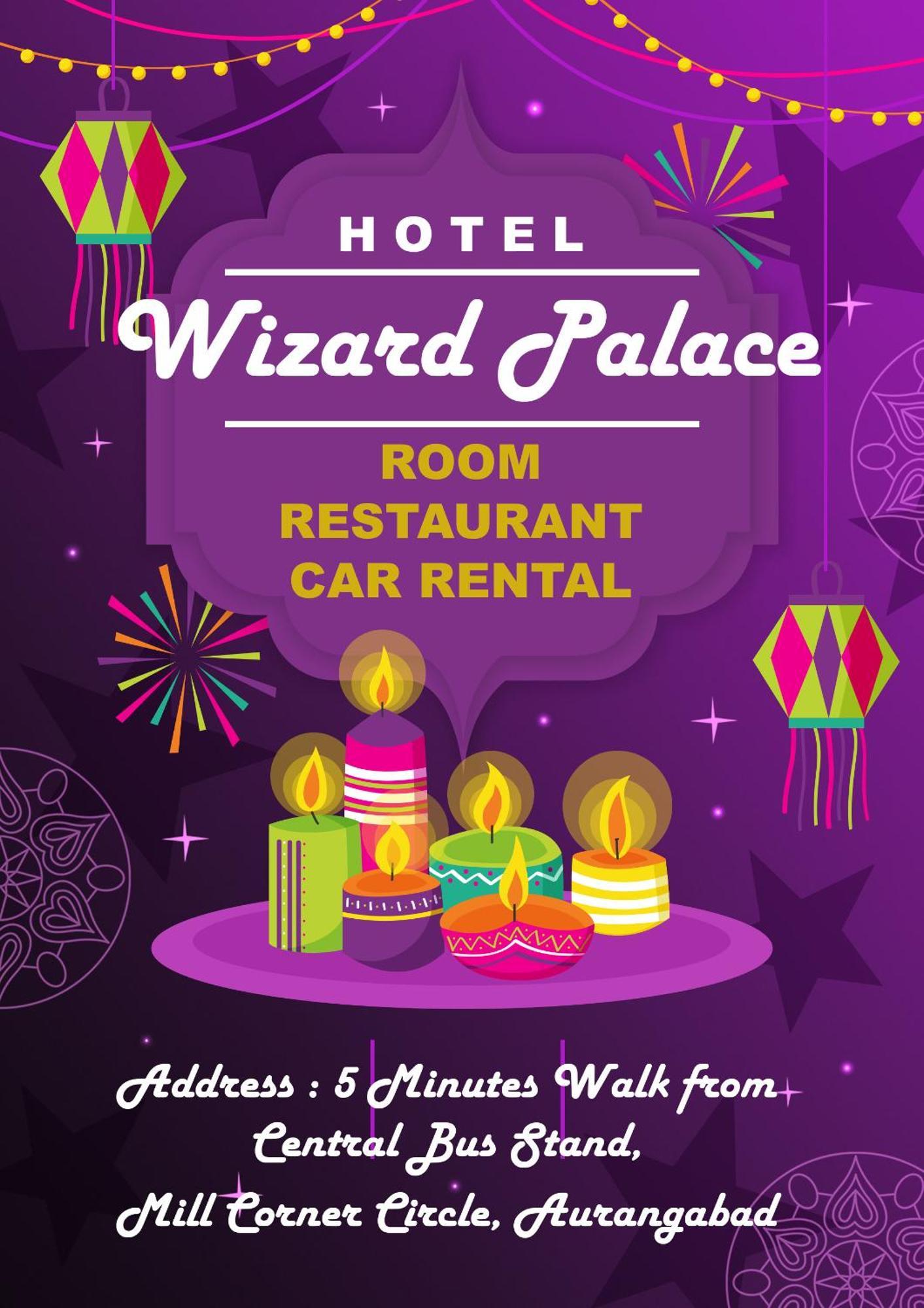 U2 Hotel Wizard Palace Aurangabad (Maharashtra) Exterior foto